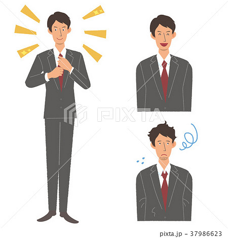 身だしなみのイラスト素材