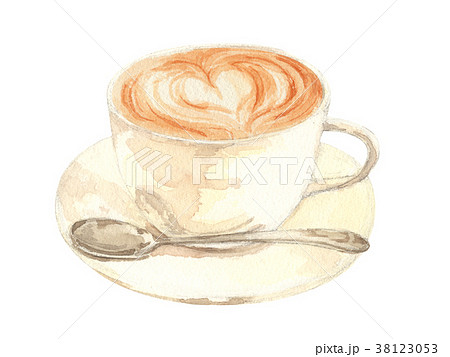カップ ティーカップ 水彩画 食器の写真素材 - PIXTA