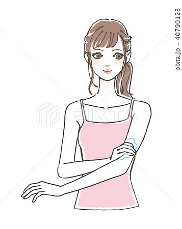 キャミソールのイラスト素材