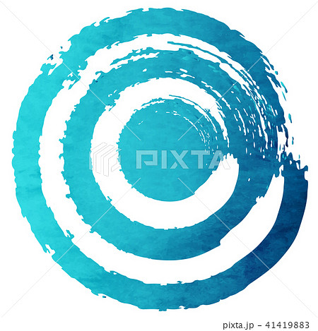 アイコン フレーム 円 丸のイラスト素材