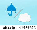 天気マーク 曇りのち雨 曇り時々雨 天気予報 予想の写真素材