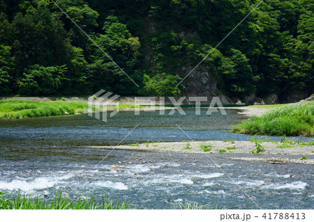 相模川源流の写真素材