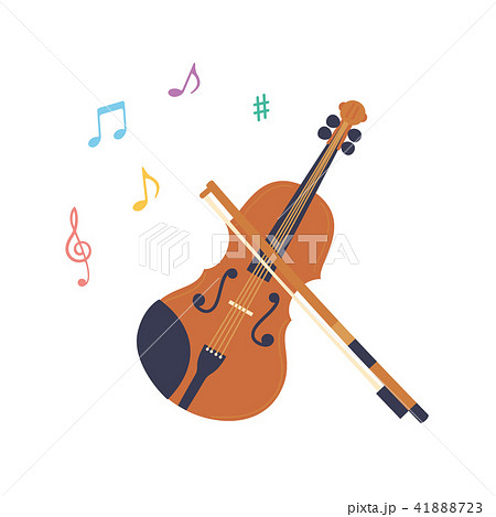 バイオリンのイラスト素材