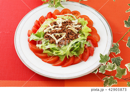 タコスミートの写真素材