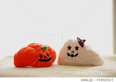 おばけ ハロウィン 怖いの写真素材