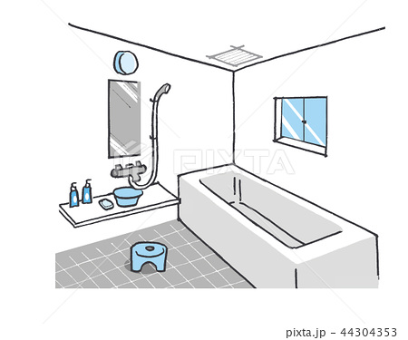 浴室 絵 Interior