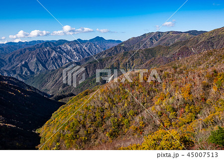 足尾山地の写真素材