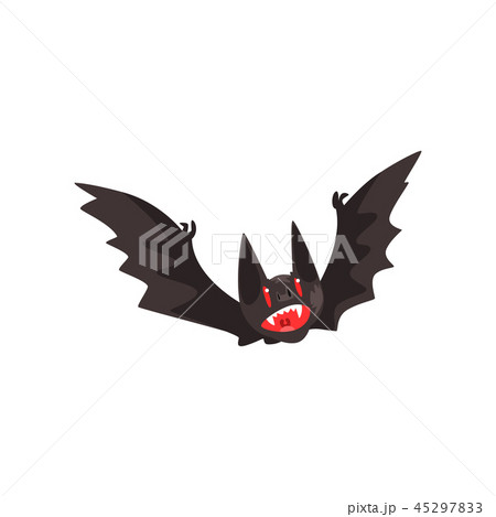 コウモリ キャラクターのイラスト素材