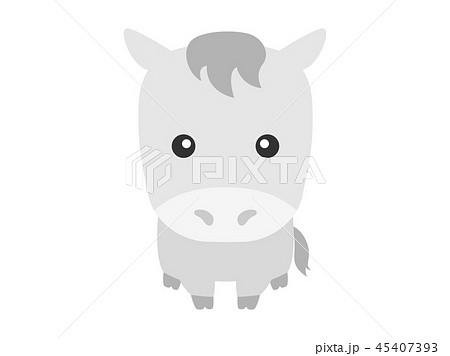 馬 ぬいぐるみ 競馬 競走馬の写真素材