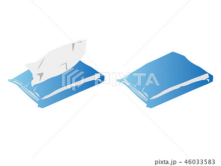 ポケットティッシュのイラスト素材