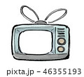 レトロテレビのイラスト素材