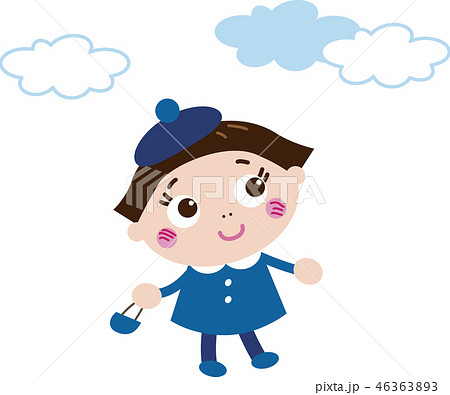 曇り空のイラスト素材