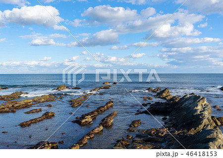 磯崎海岸の写真素材