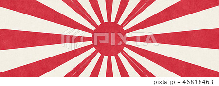 日本海軍旗插圖素材
