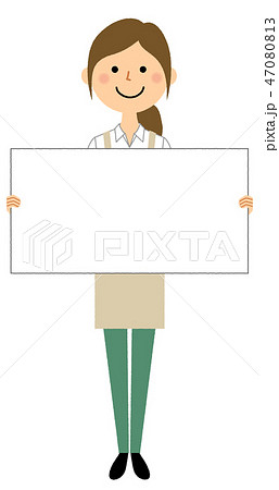 ガイドヘルパーのイラスト素材