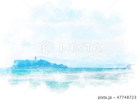 江の島のイラスト素材 - PIXTA