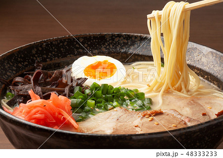とんこつラーメンの写真素材 [48333233] - PIXTA