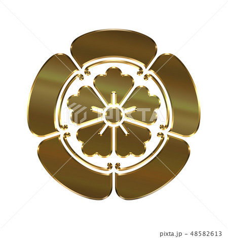 家紋 織田信長 五つ木瓜 織田木瓜の写真素材 - PIXTA