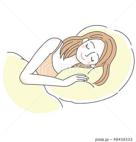 寝る 睡眠のイラスト素材集 ピクスタ