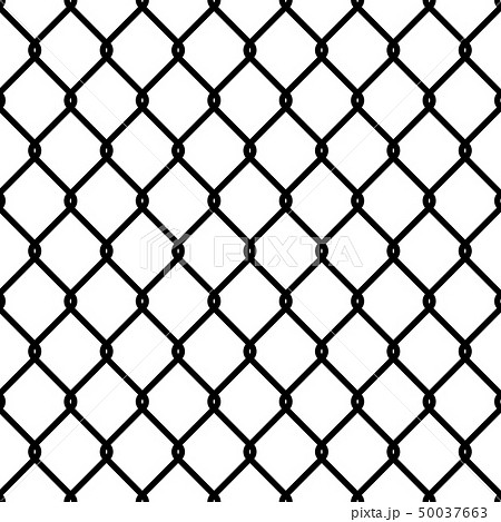 Seamless Cage Texture. Wire Mesh. Vector - Stock Illustration [19925110] -  PIXTA