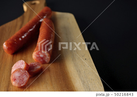 サラミ法の写真素材