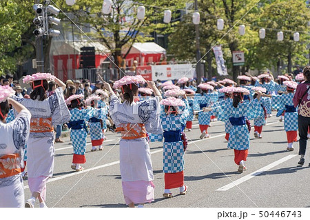 博多どんたくの写真素材