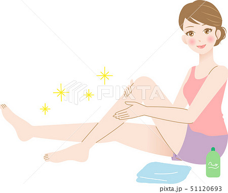フットマッサージのイラスト素材