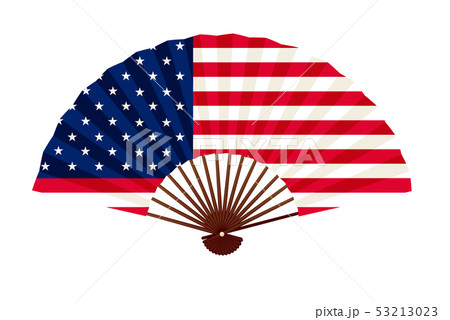 アメリカ アメリカ 国旗 国旗のイラスト素材