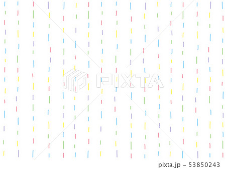 切り取り線 かわいい 点線のイラスト素材 Pixta
