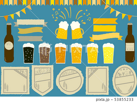 クラフトビールのイラスト素材