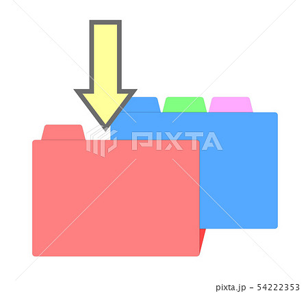 仕訳のイラスト素材