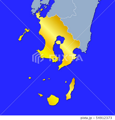 鹿児島県のイラスト素材
