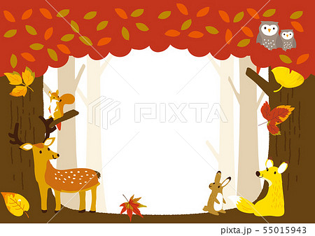 森の動物のイラスト素材 - PIXTA