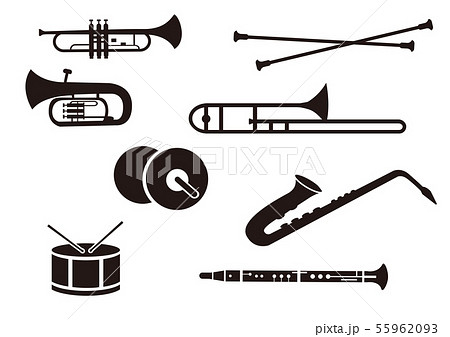 トロンボーンのイラスト素材集 Pixta ピクスタ