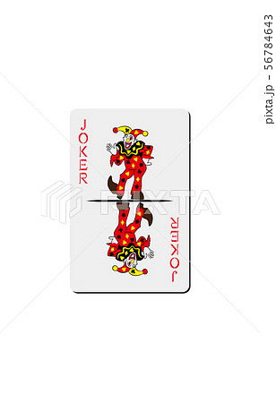 ジョーカー トランプ カード カードゲームのイラスト素材