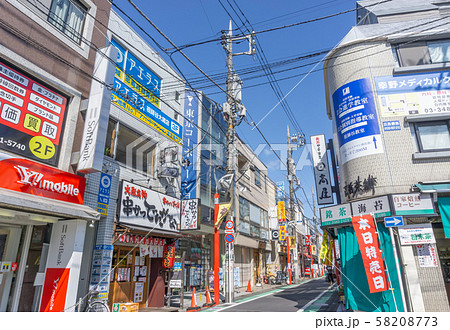 ウルトラマン商店街の写真素材