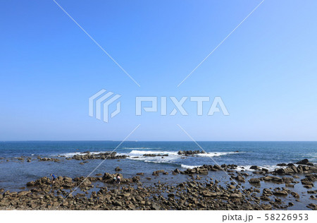 磯崎海岸の写真素材