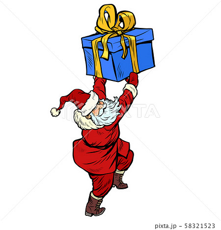 サンタクロース帽子のイラスト素材