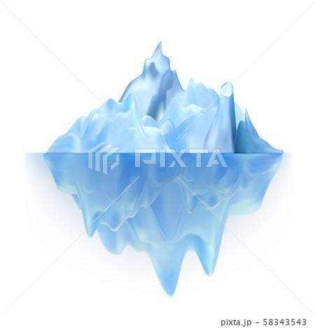 氷河のイラスト素材 Pixta