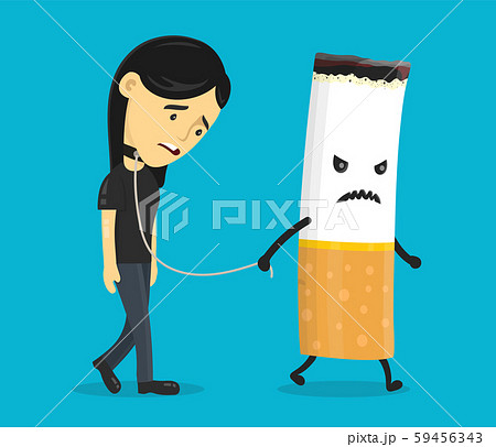 男性 喫煙 イラスト タバコ 挿絵 男の人のイラスト素材