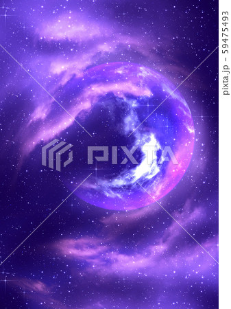 スペース 空間 宇宙 ファンタジーのイラスト素材