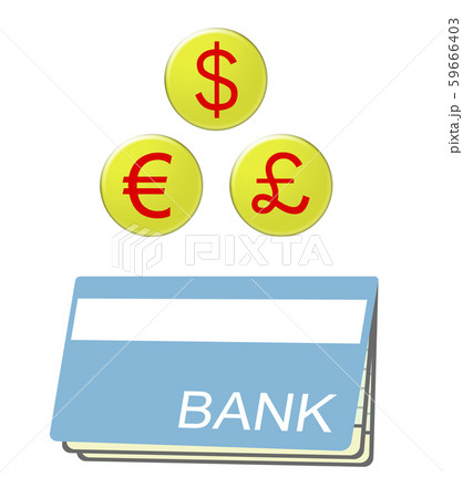 分散投資 ポンドのイラスト素材