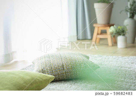 暖かい部屋の写真素材
