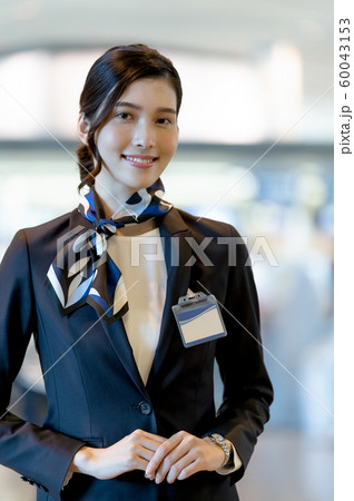 グランドスタッフの写真素材