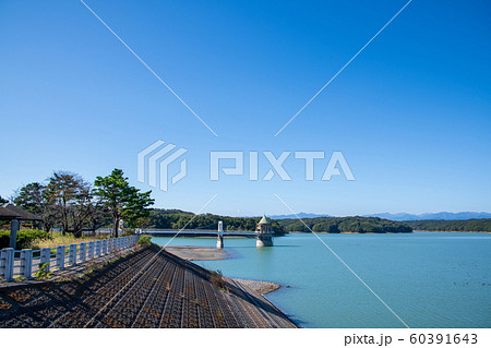 狭山湖運動場の写真素材