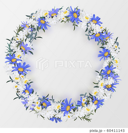 デイジー 花のイラスト素材 Pixta