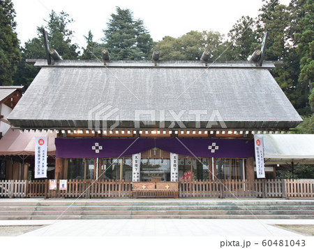 乃木神社 乃木公園 栃木県 那須塩原市の写真素材