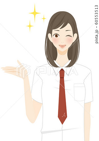 夏服のイラスト素材