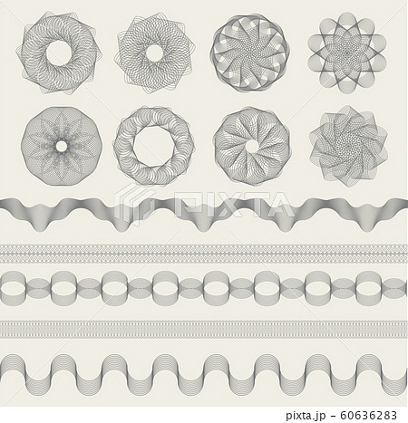 札 紙幣 背景素材 フレームのイラスト素材