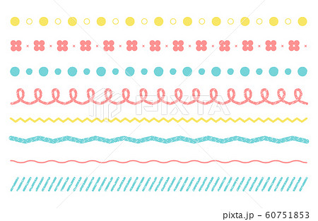 波線のイラスト素材